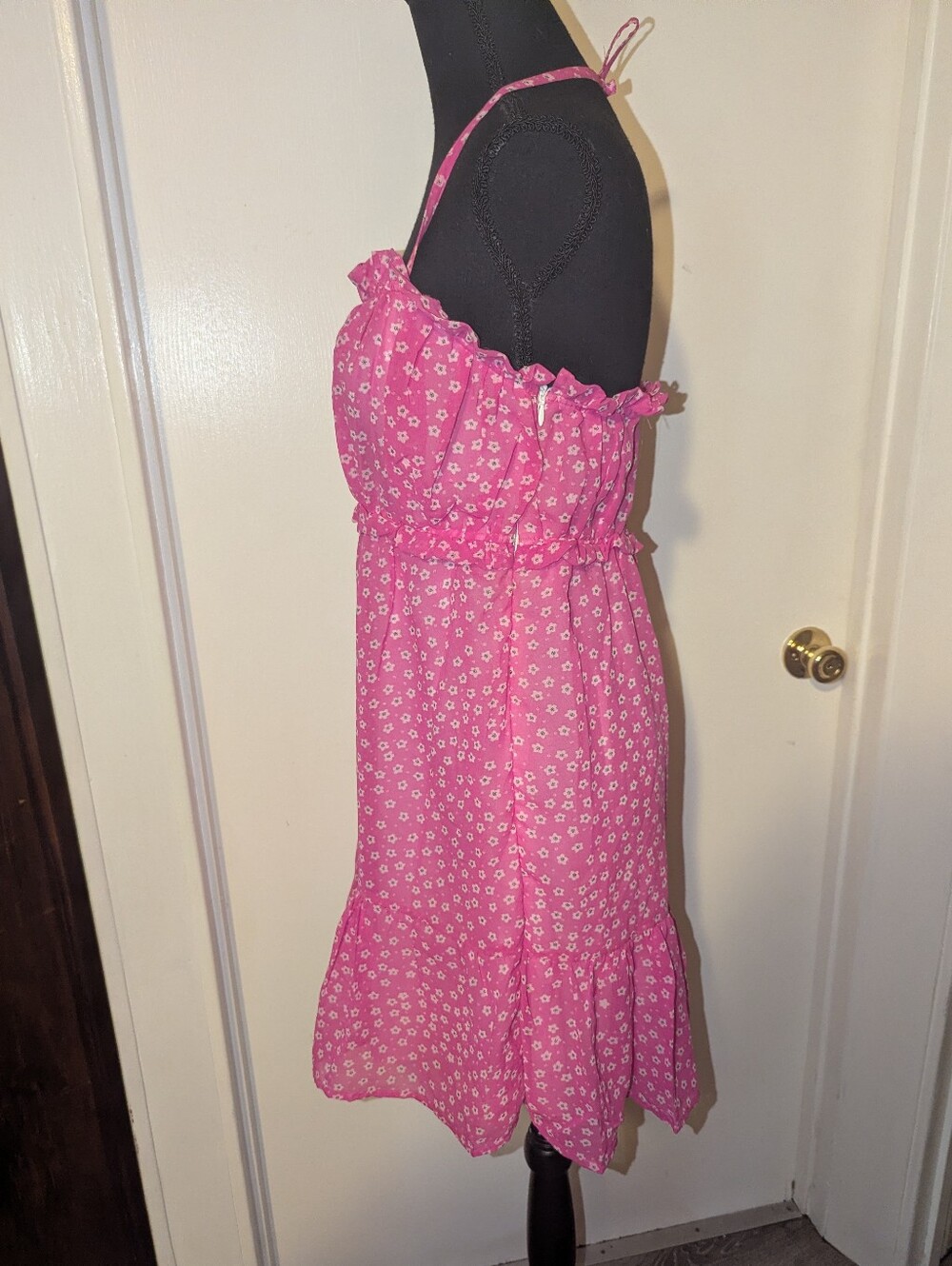 Y2K Fairy Babydoll Pink Dress - Picture 11 of 12